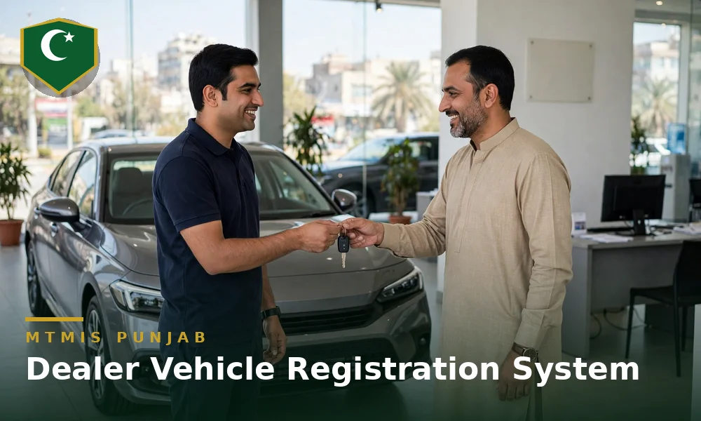 Dealer Vehicle Registration System: how dealers register vehicles in Punjab