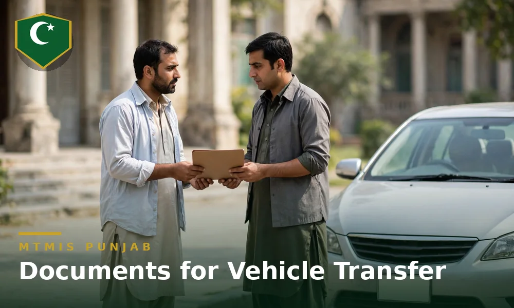 Documents required for vehicle transfer in Punjab