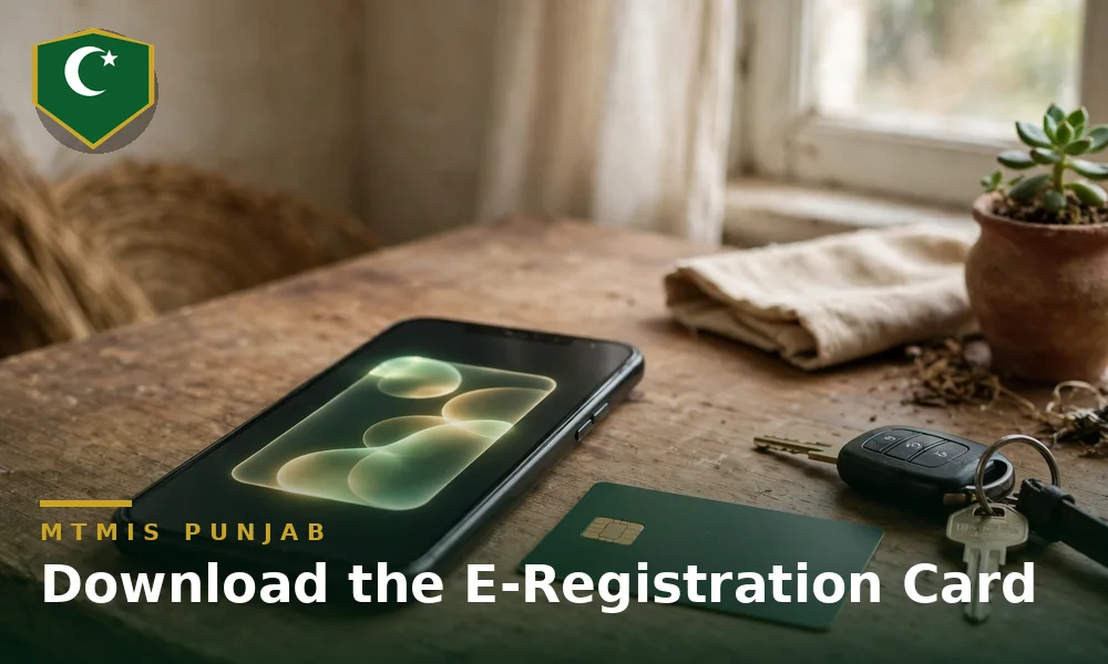 How to download the free e-registration card (virtual registration card)
