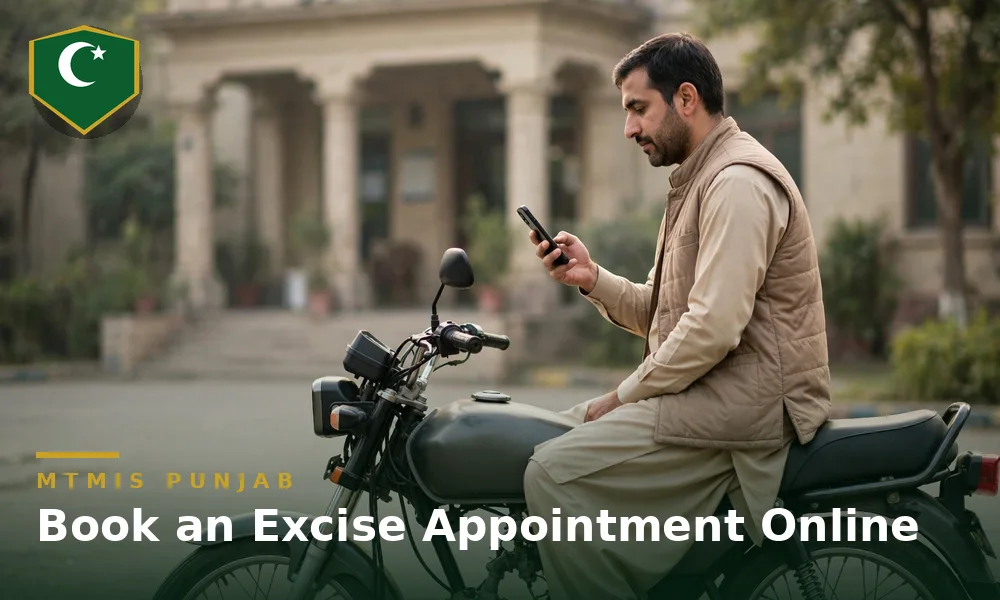 How to book an Excise appointment online in Punjab