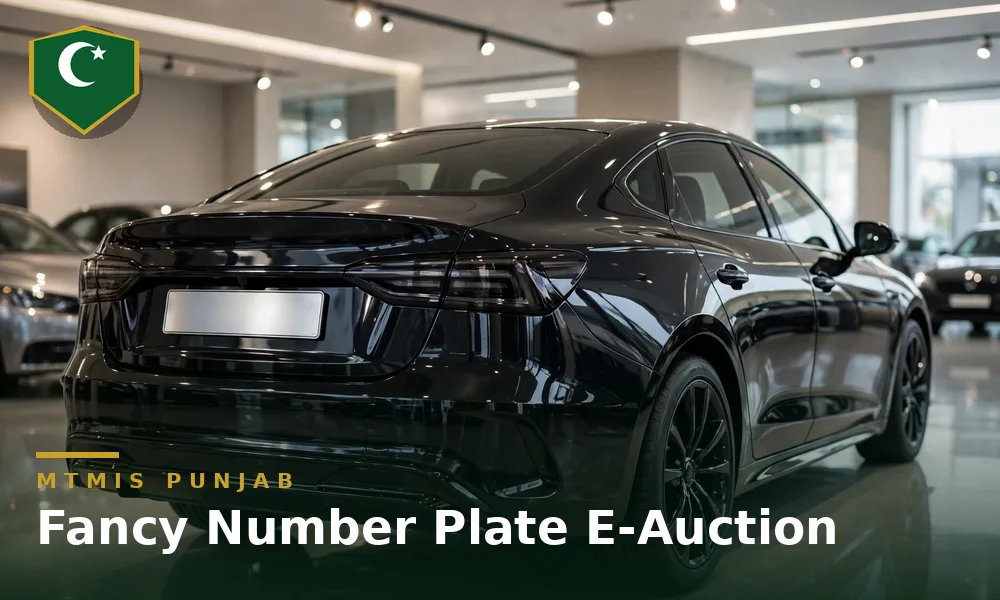 How to get a fancy number plate in Punjab through e-auction