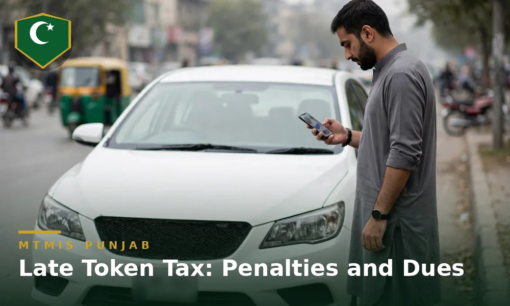 Late token tax in Punjab: penalties, surcharges and how to clear dues