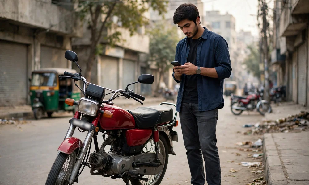 Motorcycle verification on MTMIS Punjab