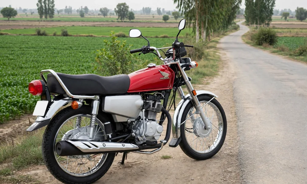 Motorcycle in Punjab illustrating lifetime token tax