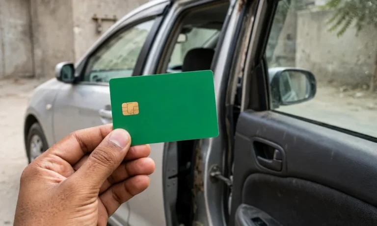 Vehicle registration smart card in Punjab
