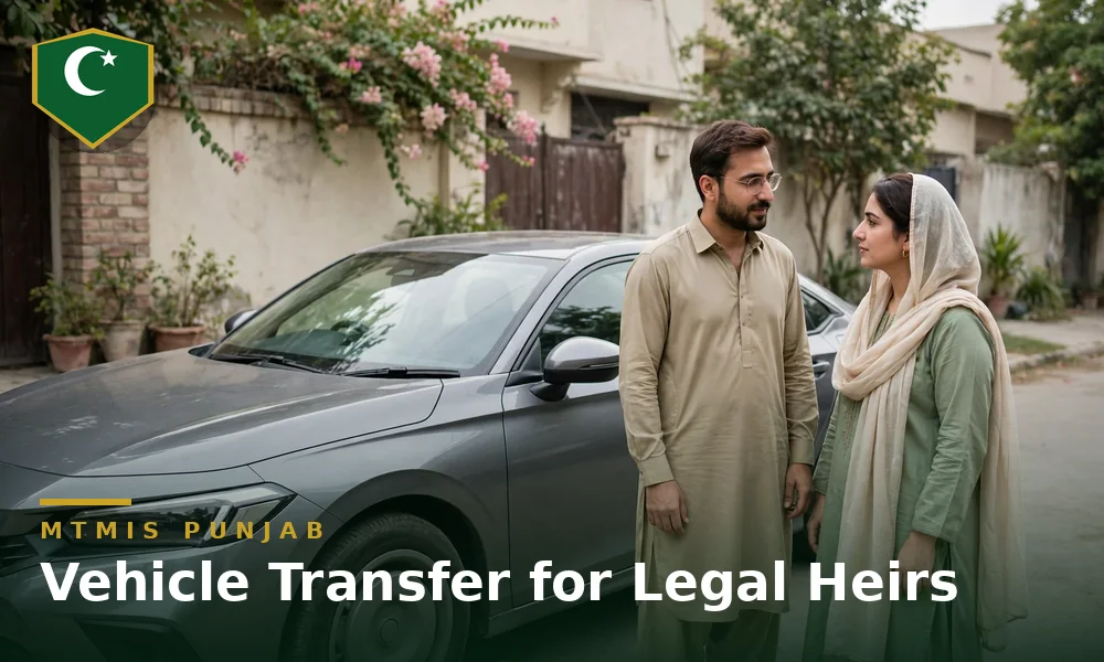 How to transfer a vehicle when the owner has died (legal heirs)